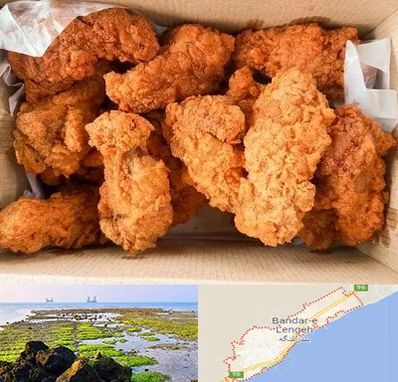 مرغ سوخاری در بندرلنگه