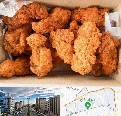 مرغ سوخاری در سعادت آباد 