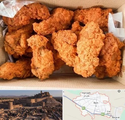 مرغ سوخاری در بم