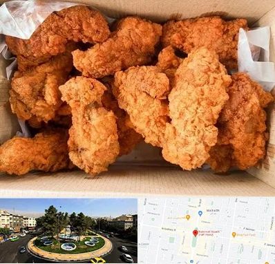 مرغ سوخاری در هفت حوض