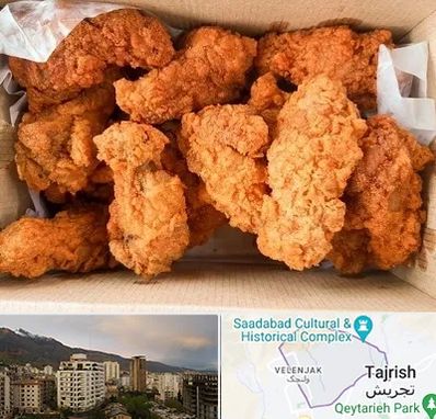 مرغ سوخاری در زعفرانیه 