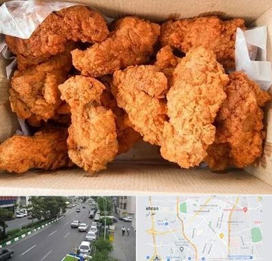 مرغ سوخاری در ستارخان 