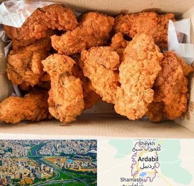 مرغ سوخاری در اردبیل