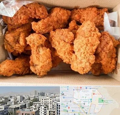 مرغ سوخاری در منطقه 14 تهران