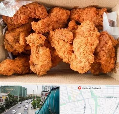 مرغ سوخاری در بلوار فرحزادی