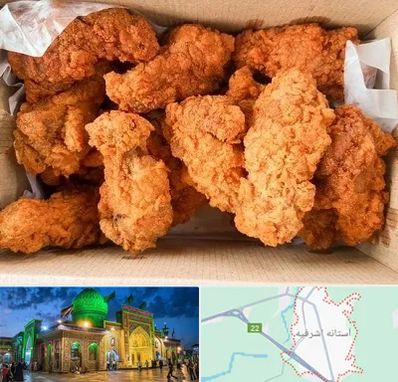 مرغ سوخاری در آستانه اشرفیه