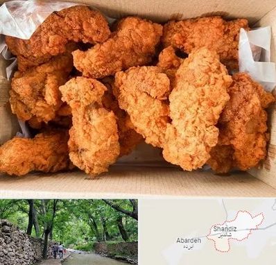 مرغ سوخاری در شاندیز مشهد