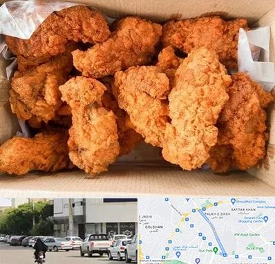 مرغ سوخاری در قدوسی شرقی شیراز