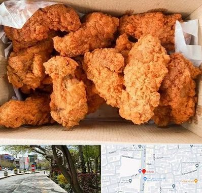 مرغ سوخاری در خیابان توحید اصفهان