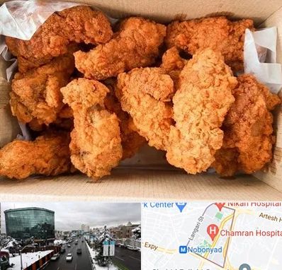 مرغ سوخاری در اقدسیه 