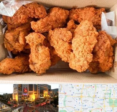 مرغ سوخاری در جنت آباد تهران 