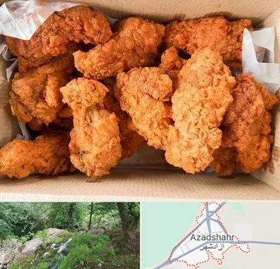 مرغ سوخاری در آزادشهر