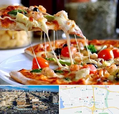 پیتزا در شهرک راه آهن