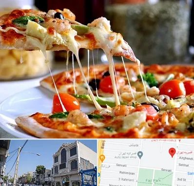 پیتزا در افسریه 