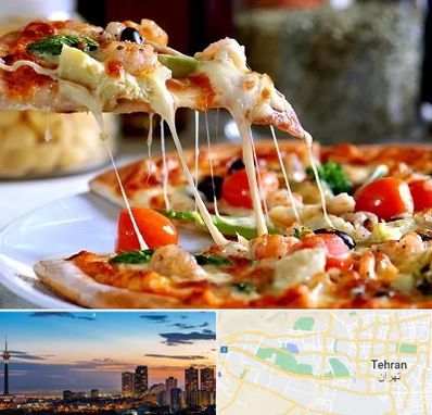 پیتزا در غرب تهران 