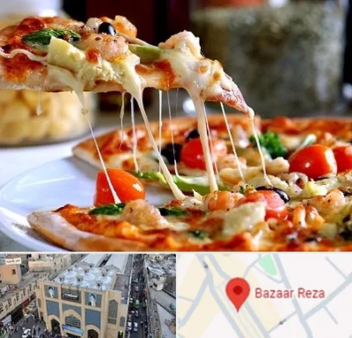 پیتزا در بازار رضا مشهد