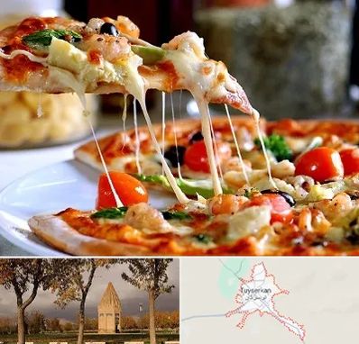 پیتزا در تویسرکان