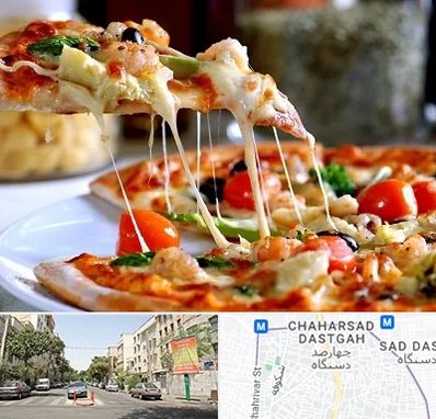 پیتزا در چهارصد دستگاه 