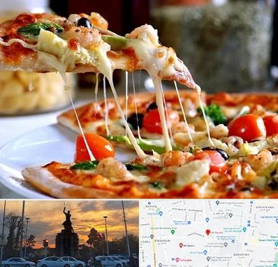 پیتزا در میدان حر