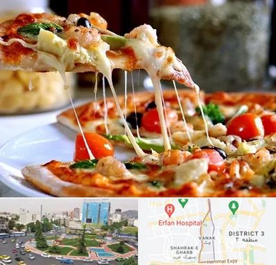 پیتزا در ونک 