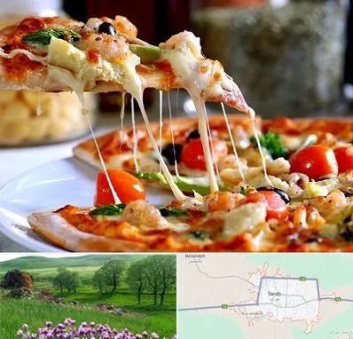 پیتزا در سراب