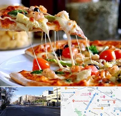پیتزا در خیابان ملاصدرا شیراز