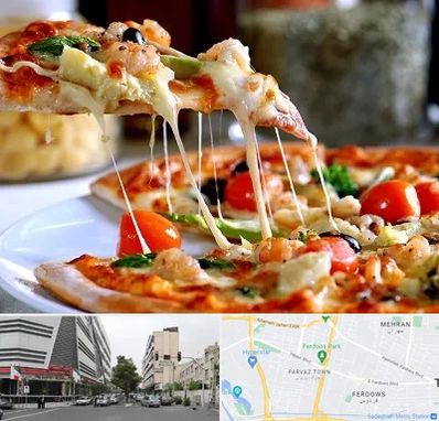 پیتزا در بلوار فردوس 