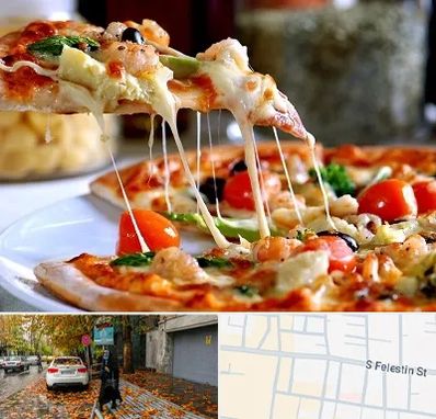 پیتزا در خیابان فلسطین