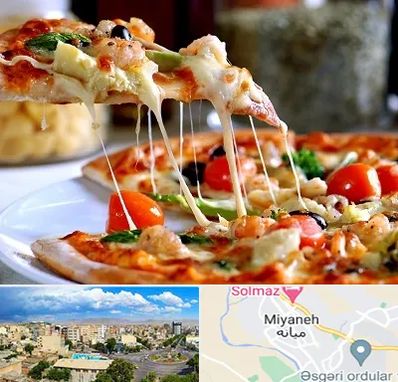 پیتزا در میانه