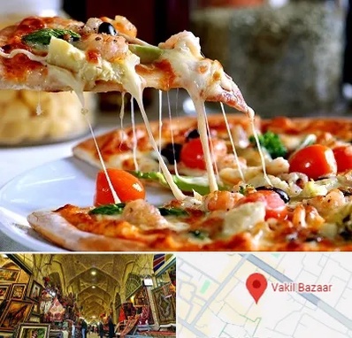 پیتزا در بازار وکیل شیراز