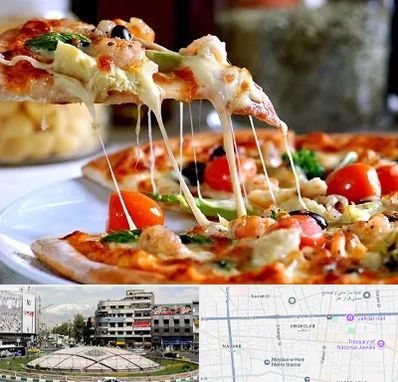 پیتزا در مرکز تهران