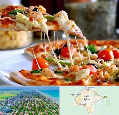 پیتزا در ساری