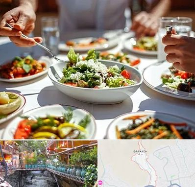 رستوران رژیمی در درکه