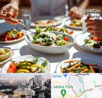 رستوران رژیمی در الهیه 