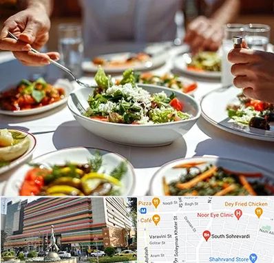 رستوران رژیمی در سهروردی 