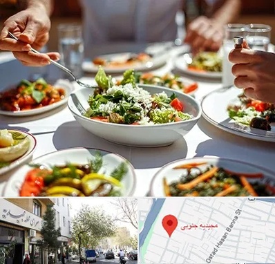 رستوران رژیمی در مجیدیه جنوبی