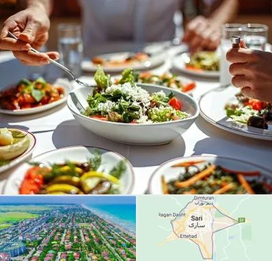 رستوران رژیمی در ساری