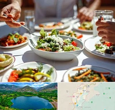 رستوران رژیمی در رودبار