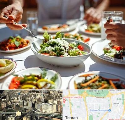 رستوران رژیمی در مرزداران 