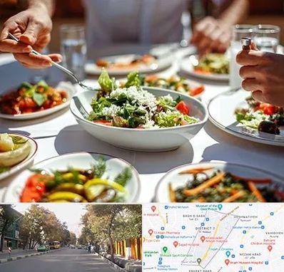 رستوران رژیمی در شریعتی 