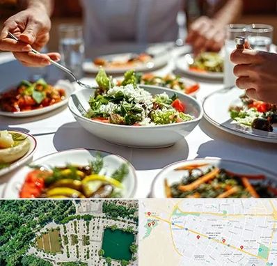 رستوران رژیمی در وکیل آباد مشهد