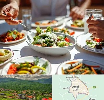 رستوران رژیمی در آمل