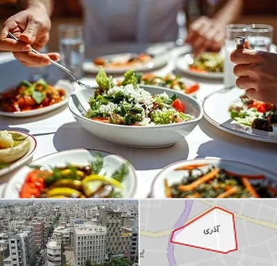 رستوران رژیمی در آذری
