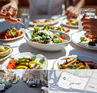 رستوران رژیمی در مجیدیه شمالی