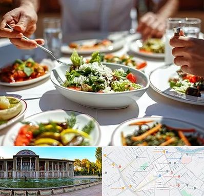 رستوران رژیمی در عفیف آباد شیراز