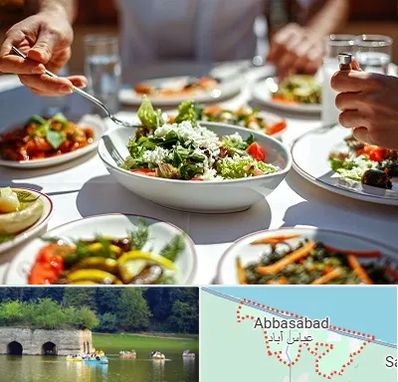 رستوران رژیمی در عباس آباد