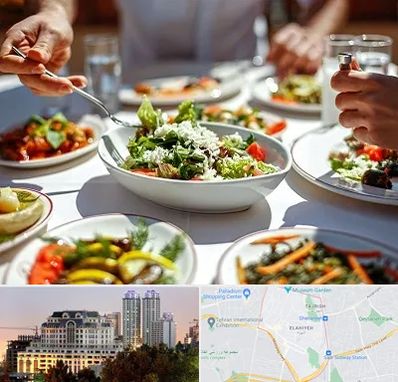 رستوران رژیمی در فرشته 