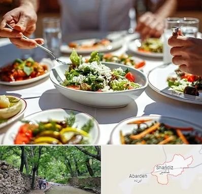 رستوران رژیمی در شاندیز مشهد