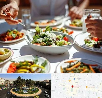 رستوران رژیمی در هفت حوض