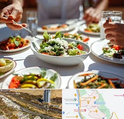 رستوران رژیمی در خیابان نیایش شیراز